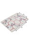 Mijölnir Alfombrilla de Baño Honeycomb 40 x 60 cm | 100% Poliéster, Antideslizante, Lavable a Máquina, Secado Rápido, Antibacteriana y de Fácil Limpieza | Confort y Lujo